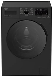Стиральная машина BEKO WSPE6H616A чёрная