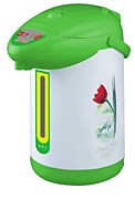 Термопот SAKURA SA-353WGR белый/зеленый, корпус: металл, 3,5 л, 750 Вт