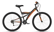 Велосипед Black One One Flash FS 26 (черный, оранжевый/26 "/16.0 ")-2021 года (HD00000376)