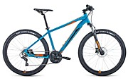 Велосипед Forward APACHE 27,5 3.2 disc (оранжевый, бирюзовый/27.5 "/17.0 ")-2021 года (RBKW1M37G048)