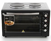 Мини-печь с 2-мя конфорками LERAN TO-48P33 B