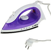 Утюг LIRA LR 0607 белый/фиолетовый