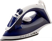 Утюг LIRA LR 0610 белый/синий