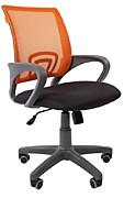 Компьютерное кресло Chairman 696 черный, оранжевый