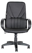 Компьютерное кресло OFFICE-LAB КР37 эко кожа / ЭКО1 черный