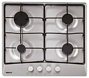 газовая варочная поверхность BEKO HIMG 64223 SX (серебристый)