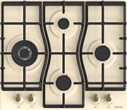 газовая поверхность GORENJE GW6D42CLI (слоновая кость)