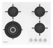 газовая варочная поверхность INDESIT INGT 62 IC/WH белый