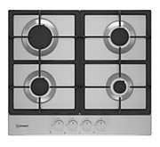 газовая варочная поверхность INDESIT THPM 642 IX/I нержавеющая сталь