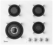 газовая поверхность MIDEA MG 602TGW белый