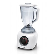 Блендер стационарный BOSCH MMB21P1W (черный, белый)